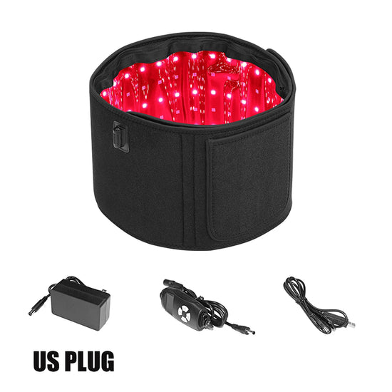Red ＆Infrared Light Therapy Belt 850nm 660nm LED Beauty Devices fo Wrap Burn Fat Face