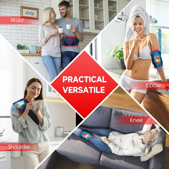 60 LEDs Red＆Infrared light back  Burn Fat Wrap Slimming Machine Waist Heat Pad Full Body