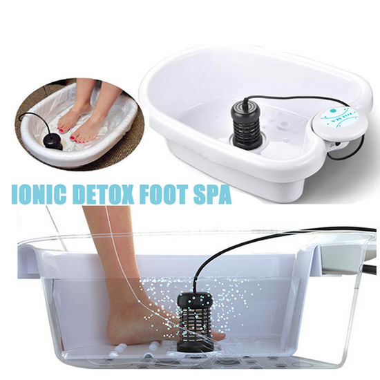 Ionic Detox Foot Bath Spa Machine – Array Cleanse Set