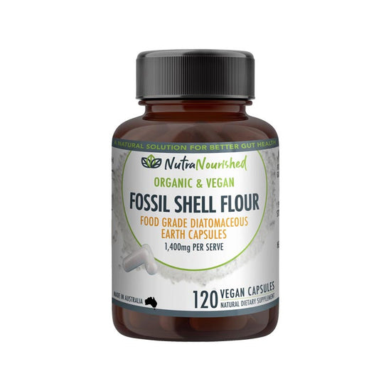 Fossil Shell Flour Capsules – 120 Vegan