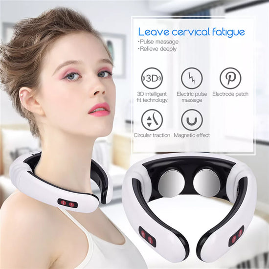 Neck Massager – Pulse Therapy Cervical Device