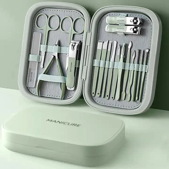 18-Piece Manicure and Pedicure Set