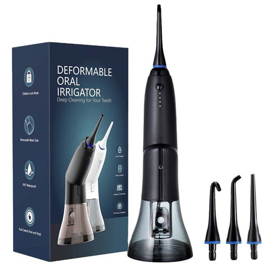 Black Portable Water Flosser