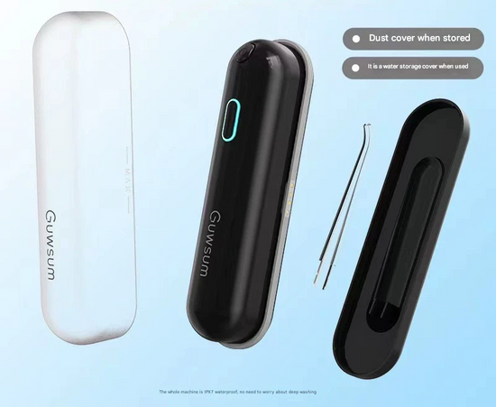 Mini Portable Oral Irrigator – UV Sterilization, 3 Modes, Gray