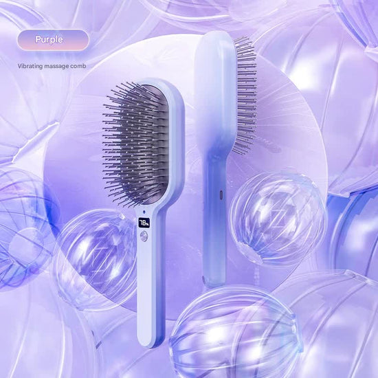 Electric Ionic Vibrating Massage Hairbrush