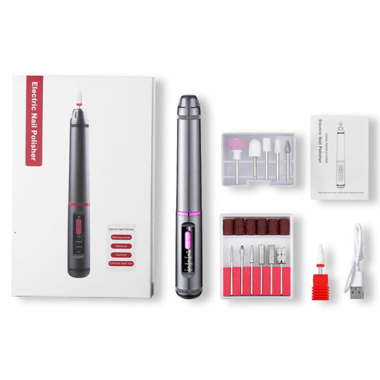 Professional Electric Nail Drill Pen Kit - 3-Speed